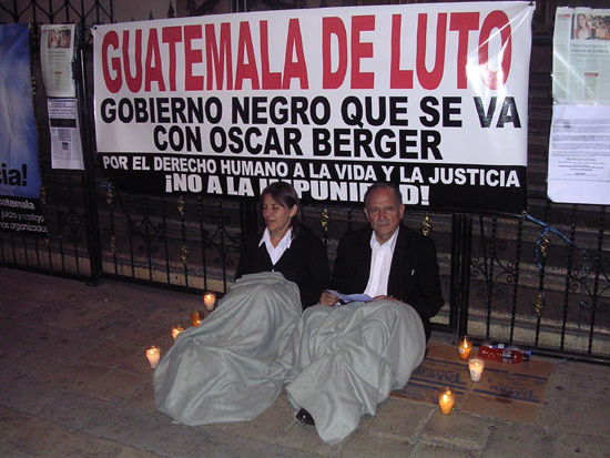 Nach dem Mord an Pepe Méndez: Hungerstreik seiner Eltern - Foto: Andreas Boueke