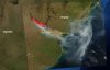 Argentinien: Rauchschwaden behindern Verkehr in Buenos Aires (Bildquelle: NASA World Wind, ZoomIT & Rapid Fire MODIS)