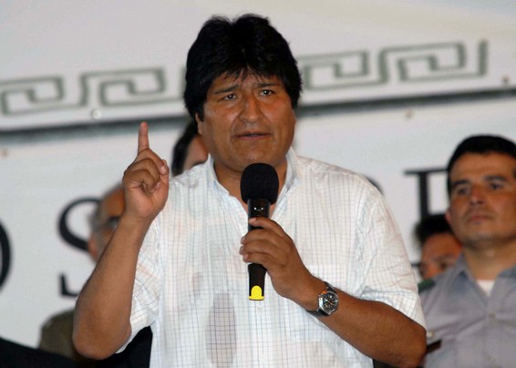 Bolivien: Präsident Evo Morales (29.01.2009) - Foto: Agencia Brasil, Fabio Rodrigues Pozzebom