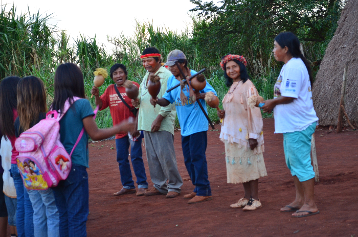 Brasilien: Indigene vom Volk der Guaraní-Kaiowá - Foto: Quetzal-Redaktion, hlr