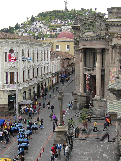 Ecuador: Die Altstadt von Quito - Foto: Quetzal-Redaktion_am