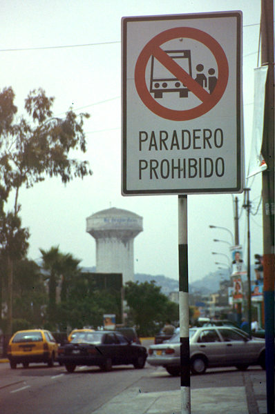 Verkehr in Lima - Foto: Quetzal-Redaktion, ssc