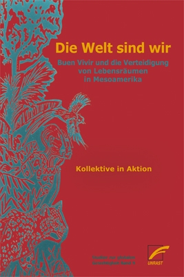 Buchcover: Kollektive in Aktion (Hrsg.) Die Welt sind wir- Buen Vivir...
